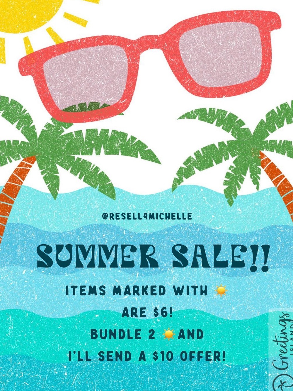 Summer Sale, ☀️Items have been reduced to $6!!!!!
